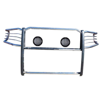 Black Horse® - Modular Design Grille Guard with Lights