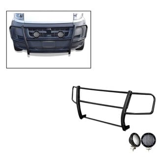 Black Horse® - Spartan Series Grille Guard with 5.3" LED Lights