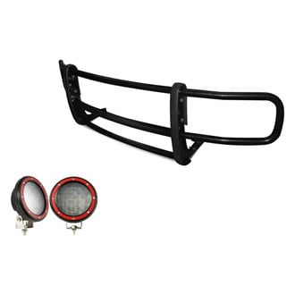 Black Horse® - Spartan Series Grille Guard with 5.3" LED Lights