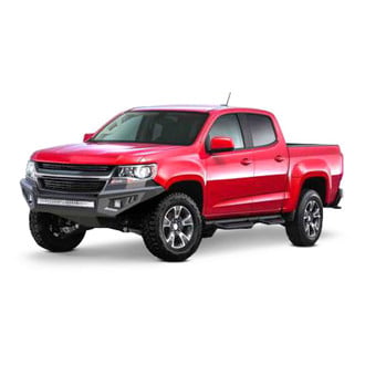 Black Horse® - Armour II Full Width Black Front HD Bumper