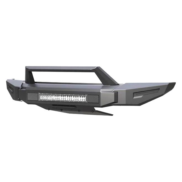 Black Horse® - Armour II Full Width Front Modular Black Bumper