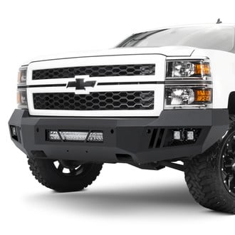 Black Horse® - Armour Full Width Black Front HD Bumper