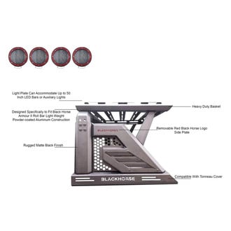 Black Horse® - Armour II Roll Bar Kit with Basket