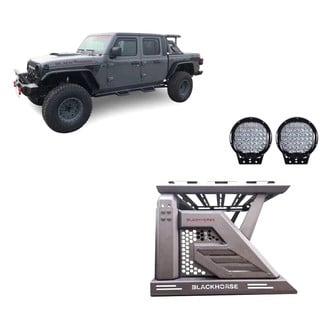 Black Horse® - Armour II Roll Bar with Basket