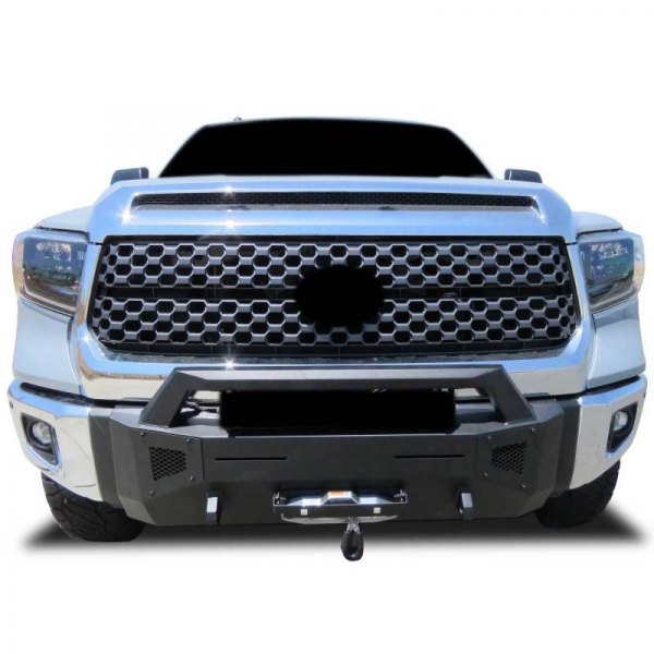 Black Horse® - Armour III Stubby Front HD Black Bumper