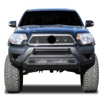 Black Horse® - Armour III Light Stubby Front HD Bumper with Hoop