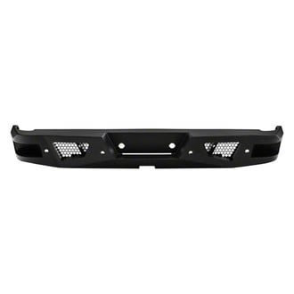 Black Horse® - Armour Full Width Black Rear HD Bumper