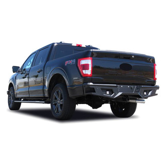 Black Horse® - Armour Full Width Black Rear HD Bumper