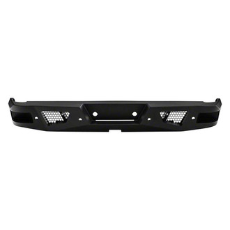 Black Horse® - Armour Super Full Width Black Rear HD Bumper