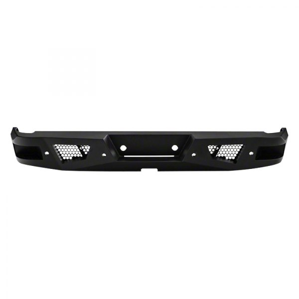 Black Horse® - Armour Full Width Rear HD Black Bumper 