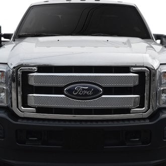 Ford F-350 Custom Grilles | Billet, Mesh, CNC, LED, Chrome, Black