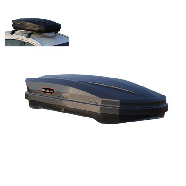 Black Horse® - Off Road Black Roof Cargo Box (Top 55 x 31 x 13 Bottom 52 x 28)