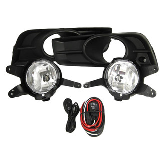 Black Horse® - Driver and Passenger Side Factory Style LED Fog Lights