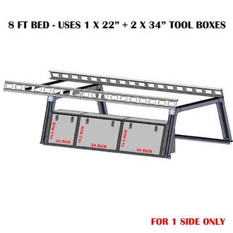 Black Horse® - Base K2 Over Cab Rack
