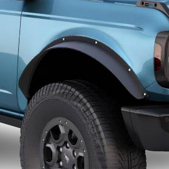Black Horse® - Flat Black Front and Rear Fender Flares