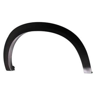 Black Horse® - OE Factory Style Black Polypropylene Front and Rear Fender Flares