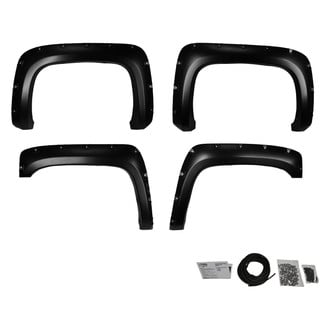 Black Horse® - Bolt-Head Black Front and Rear Fender Flares