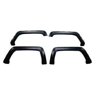 Black Horse® - Bolt-Head Black Front and Rear Fender Flares