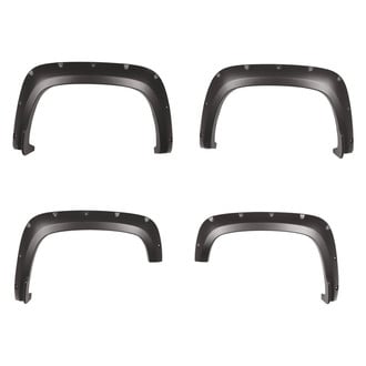 Black Horse® - Bolt-Head Black Front and Rear Fender Flares