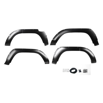 Black Horse® - Bolt-Head Black Front and Rear Fender Flares