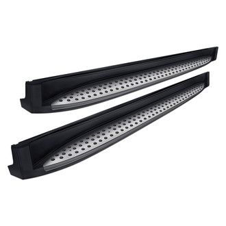 Black Horse® - 5" OE Style Black with Chrome Running Boards