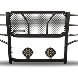 Black Horse® - Rugged Series Modular Design Black LED Grille Guard