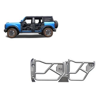 Black Horse® - Black Front and Rear Tubular Doors