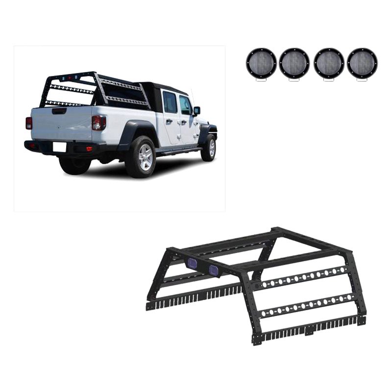 Black Horse® Nissan Frontier 2005 Overland Bed Rack Kit
