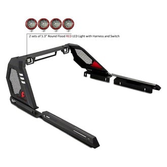 Black Horse® - Vigor Roll Bar Kit with LED Cube Light