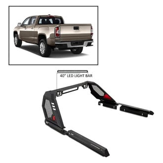 Black Horse® - Vigor Roll Bar with LED Cube Light