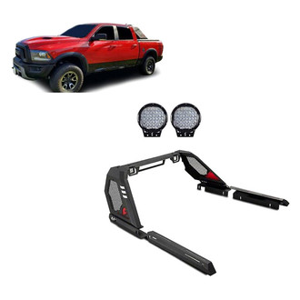 Black Horse® - Vigor Roll Bar Kit with LED Cube Light