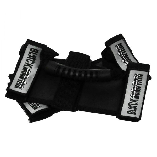 Black Mountain® - Deluxe Black Roll Bar Grab Handles for 2"-3" Sport Bars