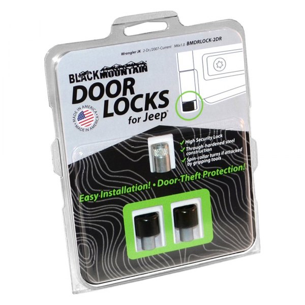 Black Mountain® - Anti-Theft Door Lock Set