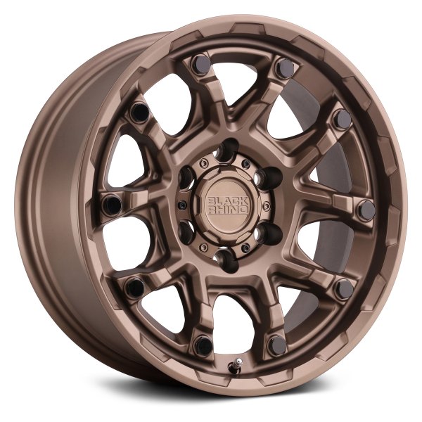 Black Rhino Ark Wheels Bronze With Gloss Black Bolts Rims 1785arkz12