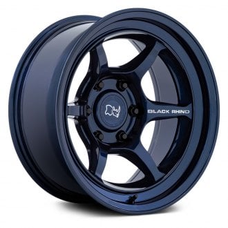 rinさん専用 BLACK RHINO® SHOGUN Wheels - Midnight Blue Rims