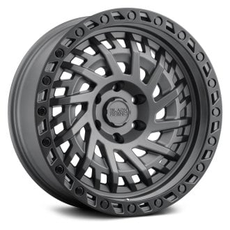 さっちゃん専用215／60R17 BLACK RHINO® SHREDDER Wheels - Matte Gunmetal with Black Lip