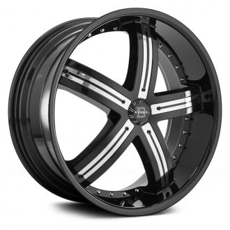 BLADE® - BL-404 RAIDER Gloss Black with Chrome Inserts