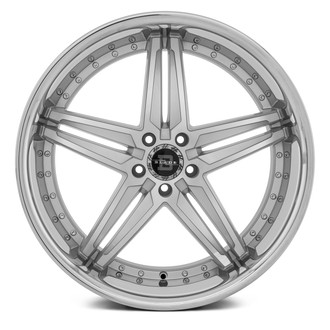 VERA Silver with Machined Face and Stainless Steel Lip