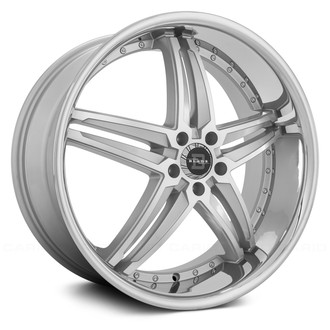 VERA Silver with Machined Face and Stainless Steel Lip