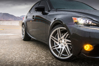 BD-1 Silver on Lexus LS350
