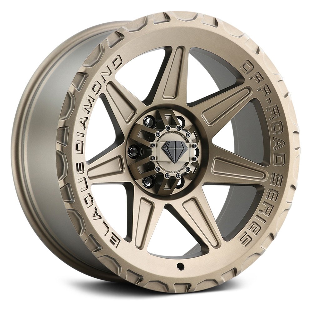 BLAQUE DIAMOND® BD-O102 Wheels - Matte Bronze Rims