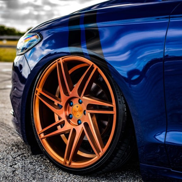 BLAQUE DIAMOND® -  BD1 Trans Copper on Ford Fusion Blue
