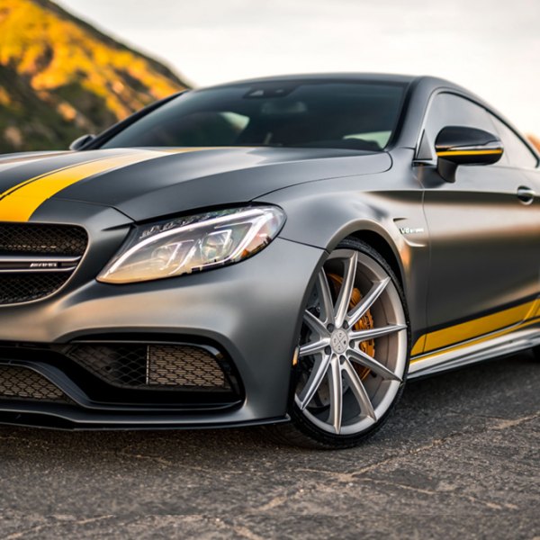 BLAQUE DIAMOND® -  BD11 Frozen Silver on Mercedes Benz