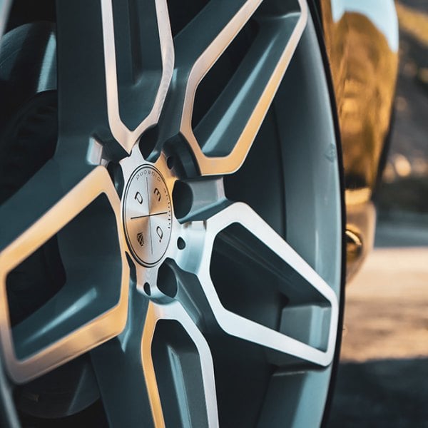 BLAQUE DIAMOND® -  BD17 Silve on Mercedes C300R