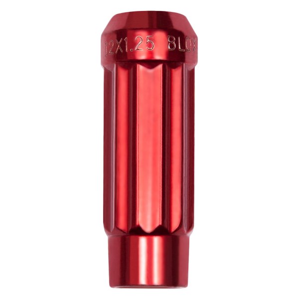 Blox Racing® - Red Cone Seat 12-Sided P17 Tuner Lug Nut