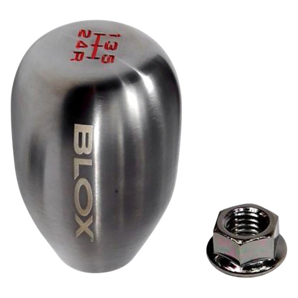 Blox Racing® - Manual Original Billet 5-Speed Pattern Gun Metal Shift Knob