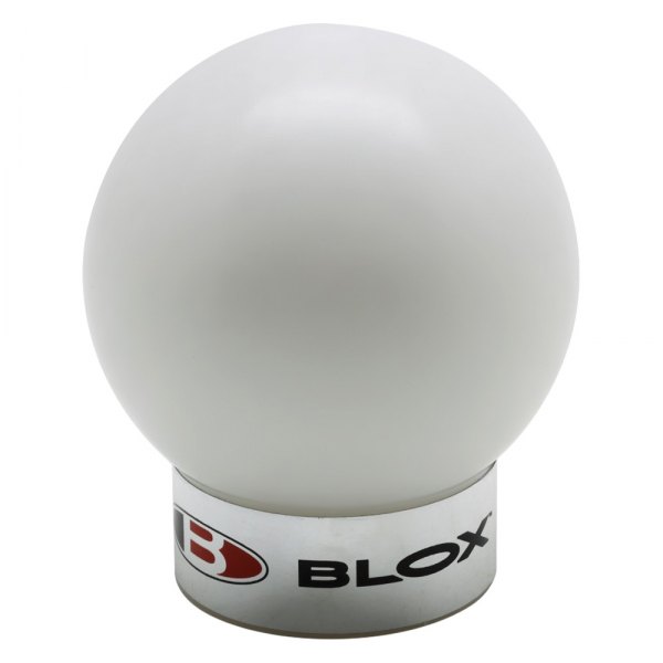 Blox Racing® - Manual DR Spherical White Delrin Shift Knob