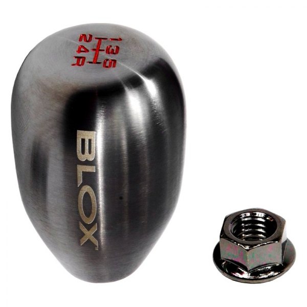 Blox Racing® - Manual Original Billet 6-Speed Pattern Gun Metal Shift Knob