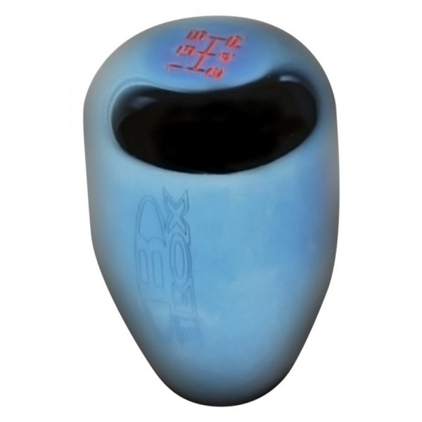  Blox Racing® - Manual Limited Series Type-R Billet 6-Speed Pattern Electric Blue Shift Knob
