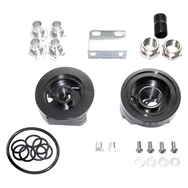 Blox Racing® BXGA00115PO Oil Filter Relocation Kit